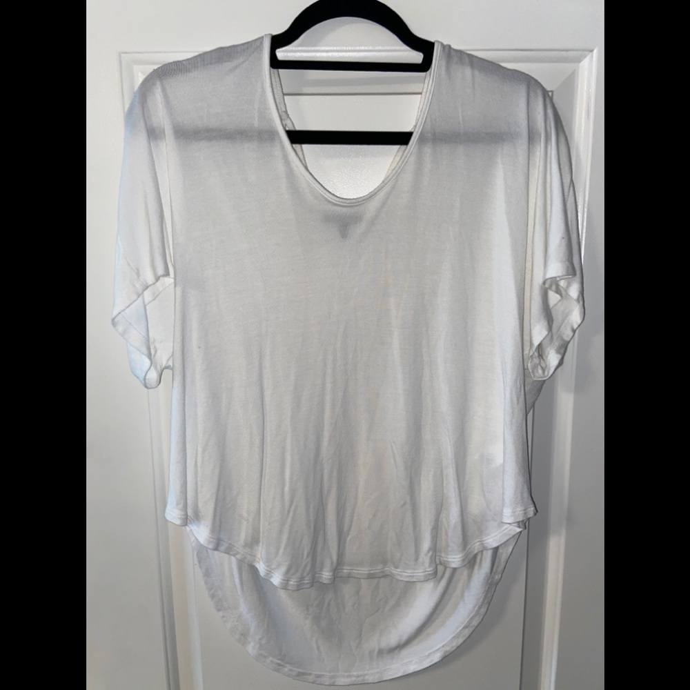 Express flowy top with back detail